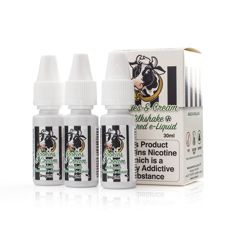 Eco Vape Cookies and Cream V2 Milkshake High VG E-Juice